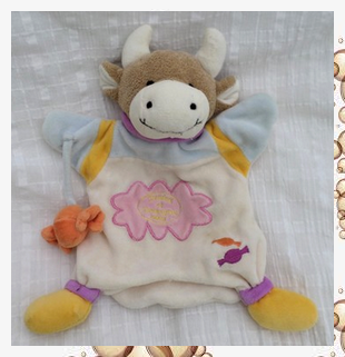 Doudou Marionnette Vache Les Bonbons Doudou Et Compagnie